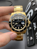 ROLEX SUBMARINER || GOLD BLACK
