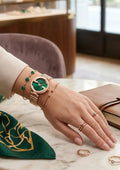 Gucci women || Rose gold Green