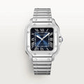 Cartier Santos Silver Blue