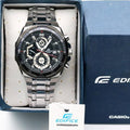 Casio Edifice Efr539 || Silver Black