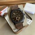 Fossil chronograph Leather
