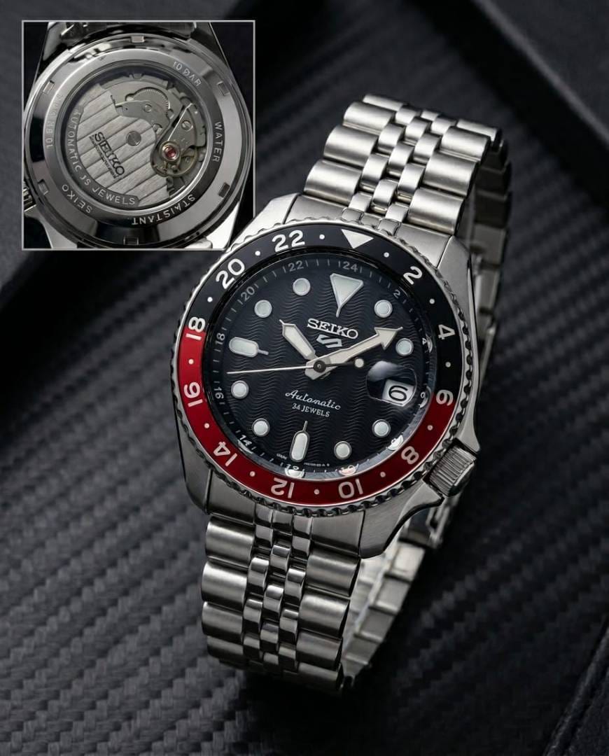SEIKO 5 SPORTS GMT MOVEMENT AUTOMATIC